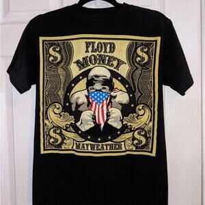 Floyd Money Mayweather Black Cotton Shirt S